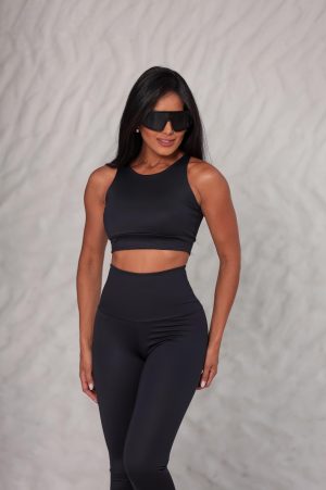 CROPPED KELP PRETO